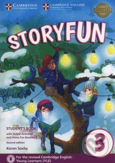Storyfun for Movers Level 3 Student´s Book with Online Activities and Home Fun Booklet 3 - Karen Saxby, Cambridge University Press, 2017
