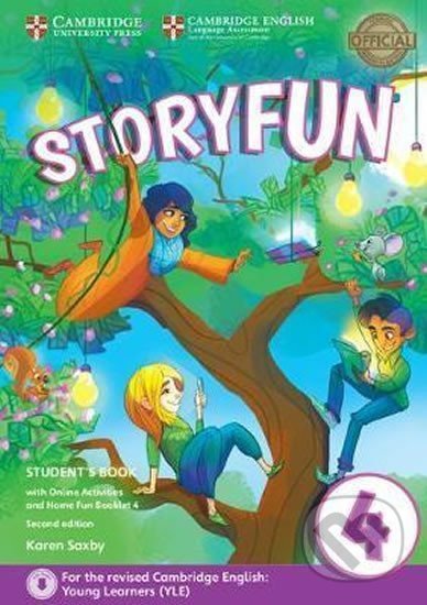 Storyfun for Movers Level 4 Student´s Book with Online Activities and Home Fun Booklet 4 - Karen Saxby, Cambridge University Press, 2017