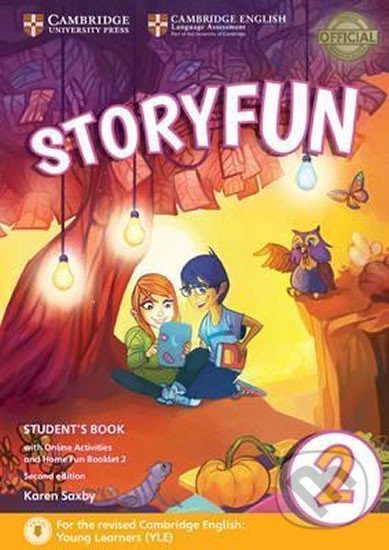 Storyfun for Starters Level 2 Student´s Book with Online Activities and Home Fun Booklet 2 - Karen Saxby, Cambridge University Press, 2017