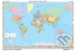 Svet nástenná mapa politická, freytag&berndt, 2013