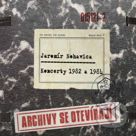 Jaromír Nohavica: Archivy Se Oteviraji Koncerty 1982 a 1984 - Jaromír Nohavica, Warner Music, 2012