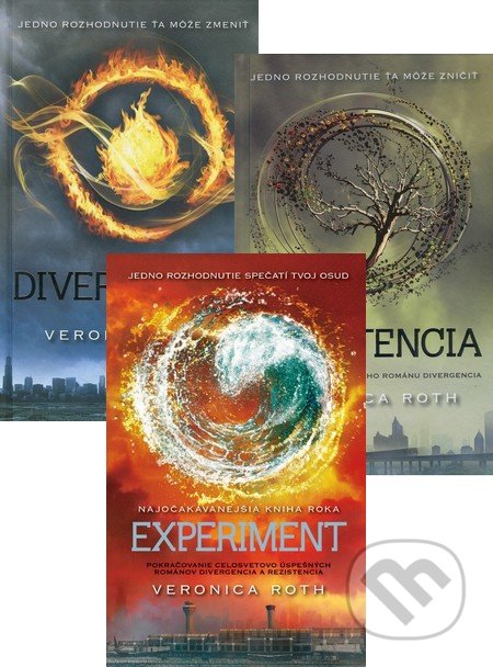 Divergencia I. (kolekcia troch titulov) - Veronica Roth, Slovart, 2014