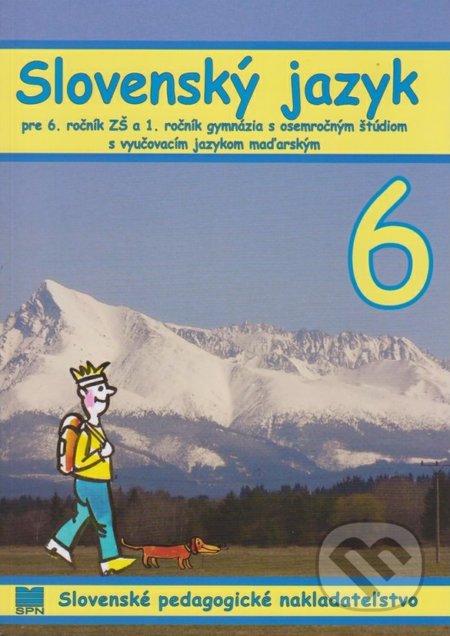 Kniha Slovenský jazyk 6 s VJM