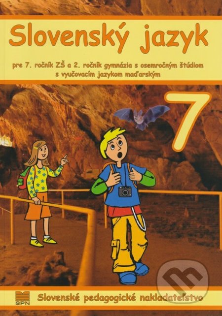 Kniha Slovenský jazyk 7 s VJM