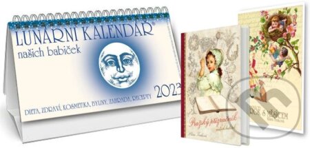 Kalendář 2023 Lunární + Pražský přízračník + Šestnáctý rok s Měsícem - Klára Trnková, Studio Trnka, 2022