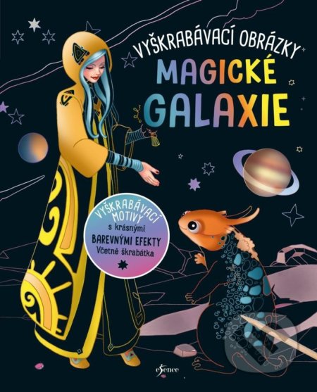 Vyškrabávací obrázky: Magické galaxie - kniha z kategorie Omalovánky