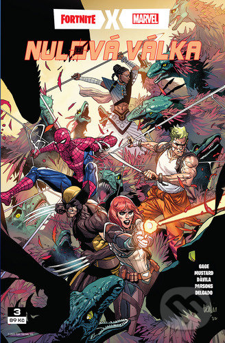 Fortnite X Marvel: Nulová válka 3 - Christos Gage, Donald Mustard, Sergio Davila (ilustrátor) - kniha z kategorie Komiksy