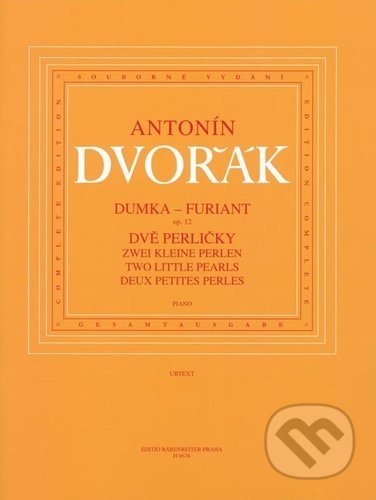 Dumka Furiant op.12 - Antonín Dvořák, Bärenreiter Praha, 2022