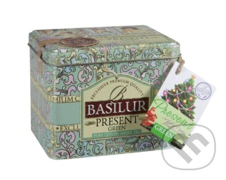 Present green (Pravý ceylónsky sypaný čaj v luxusnom plechovom obale)