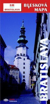 Bratislava - blesková mapa (1 : 15 000)