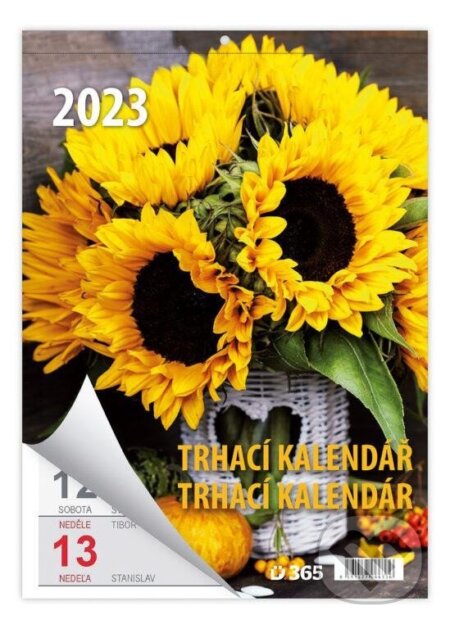 Kalendář nástěnný 2023 - Týdenní trhací kalendář A5, Helma365, 2022