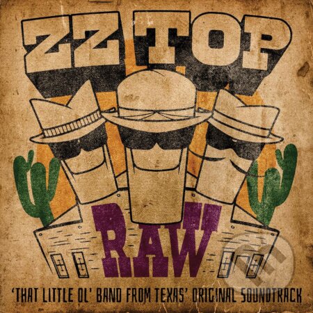 ZZ Top: Raw (&#039;That Little Ol&#039; Band From Texas) (Colour) LP - ZZ Top, Hudobné albumy, 2022