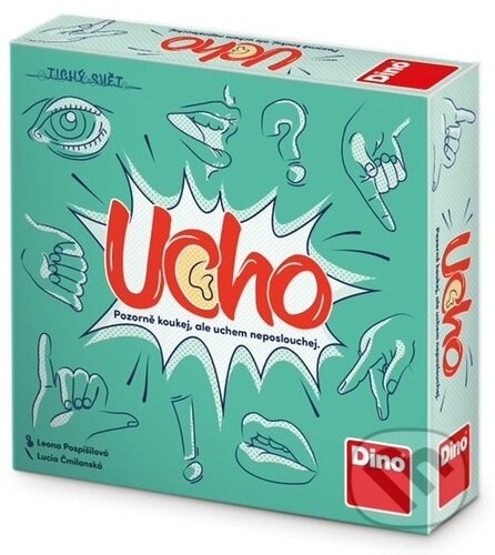 Ucho (Pozorně koukej, ale uchem neposlouchej) - hra z kategorie Party hry