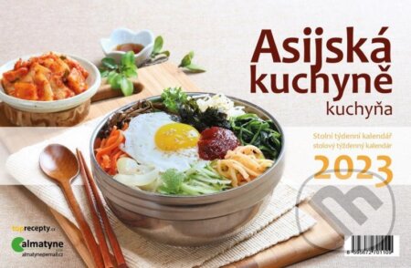 Kalendář 2023: Asijská kuchyně, stolní, týdenní, Almatyne, 2022