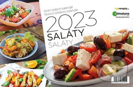 Kalendář 2023: Saláty, stolní, týdenní, Almatyne, 2022