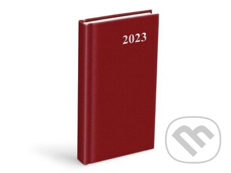 Diář 2023 D802 PVC Red, MFP, 2022