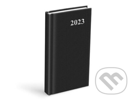 Diář 2023 D802 PVC Black, MFP, 2022