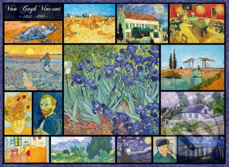 Collage - Vincent Van Gogh, Bluebird, 2022