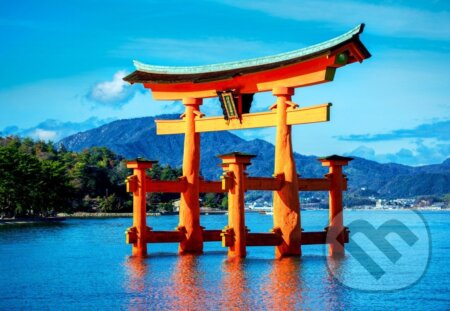 The torii of Itsukushima Shrine, Bluebird, 2022