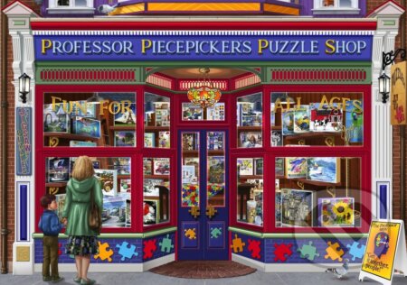 Professor Puzzles - puzzle z kategorie Umělecké