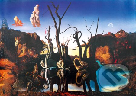 Salvador Dalí - Swans Reflecting Elephants, 1937, Bluebird, 2022