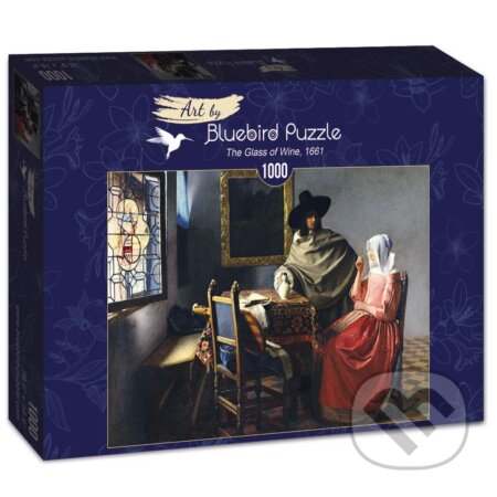 Johannes Vermeer - The Glass of Wine, 1661 - puzzle z kategorie Umělecké