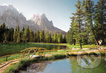 Puzzle: Dolomity, Taliansko (Castorland). Castorland