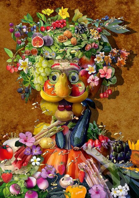 Arcimboldo par François Ruyer - puzzle z kategorie Umělecké