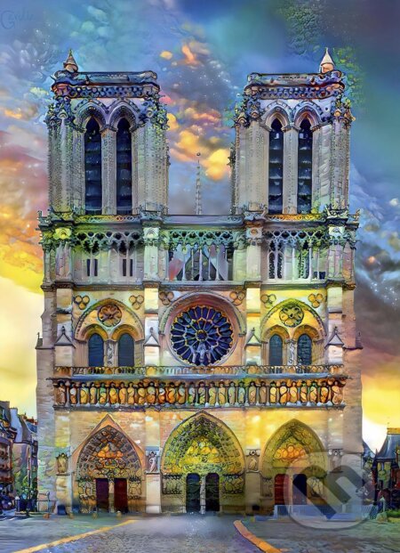 Notre-Dame de Paris Cathedral, Bluebird, 2022