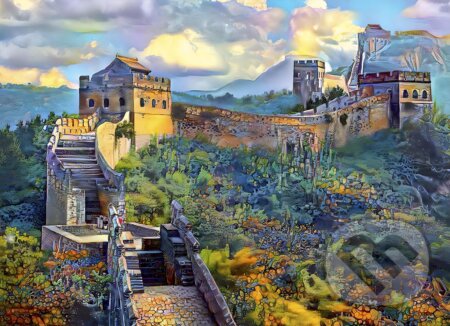 Great Wall of China - puzzle z kategorie Umělecké