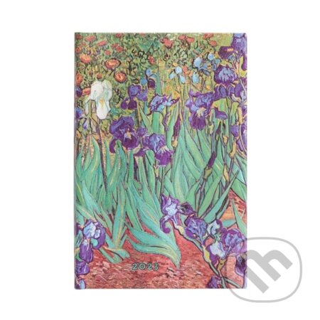 Paperblanks - týždenný diár Van Gogh’s Irises 2023, Paperblanks, 2022