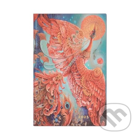 Paperblanks - týždenný diár Firebird 2023 (Paperblanks)
