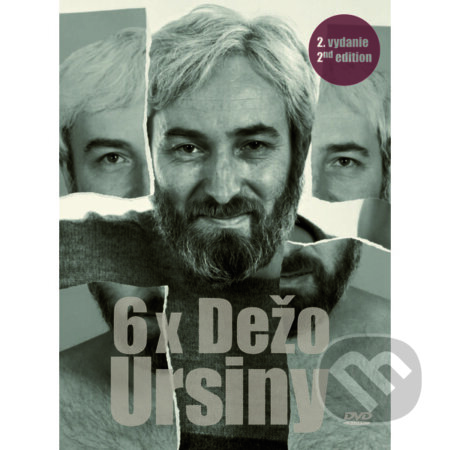 6x Dežo Ursiny DVD, Slovenský filmový ústav, 2018