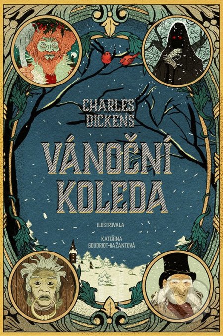 Vánoční koleda - Charles Dickens, Kateřina Bažantová (Ilustrátor), Drobek, 2022
