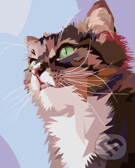 Malování podle čísel: Zvědavá kočka, Zuty, 2022