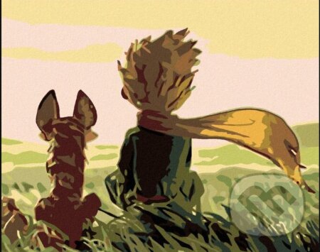 Malování podle čísel: Malý princ - S liškou (40 x 50 cm)