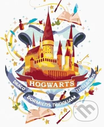 Malování podle čísel: Harry Potter - Malované Bradavice