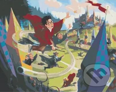 Malování podle čísel: Harry Potter - Famfrpál, Zuty, 2022