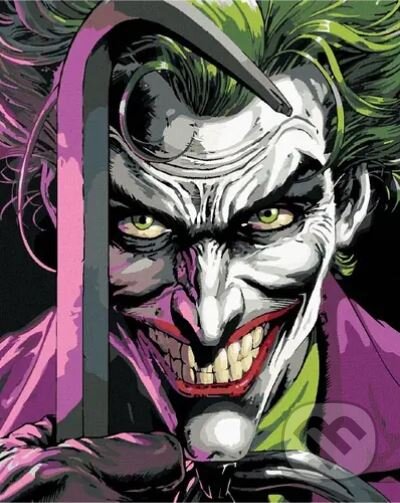 Malování podle čísel: Batman - Joker s páčidlem, Zuty, 2022