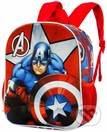 3D detský batoh Marvel - Captain America: Gravity, Captain America, 2022