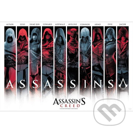 Plagát Assassin s Creed - Asasíni, ABYstyle, 2022