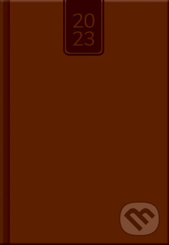 Denní diář A5 cz/sk Nebraska light brown, BB/art, 2022