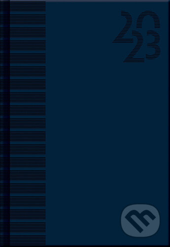 Týdenní diář A5 cz/sk Vivella blue, BB/art, 2022