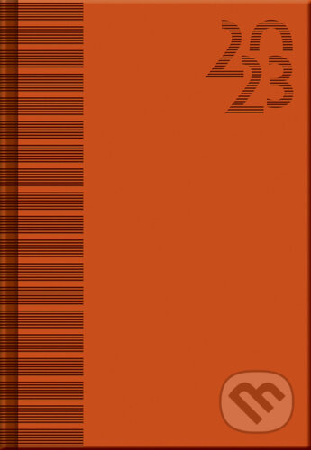 Týdenní diář A5 cz/sk Vivella orange, BB/art, 2022