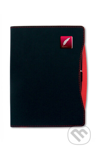 Notes Smart červený (linajkovaný)