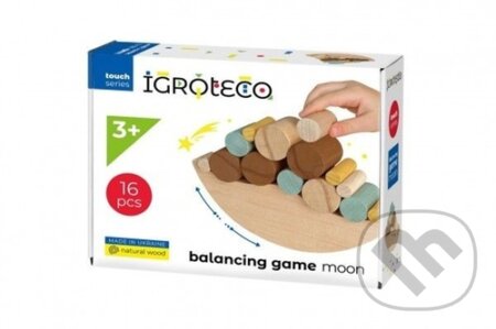 Hra balanční - dřevo (16 dílků v krabici) - hra z kategorie Domino, hlavolamy
