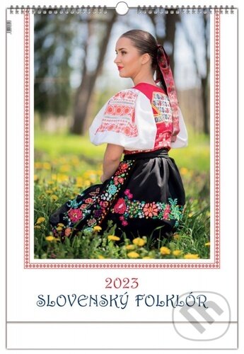 Nástenný kalendár Slovenský folklór 2023, Press Group, 2022