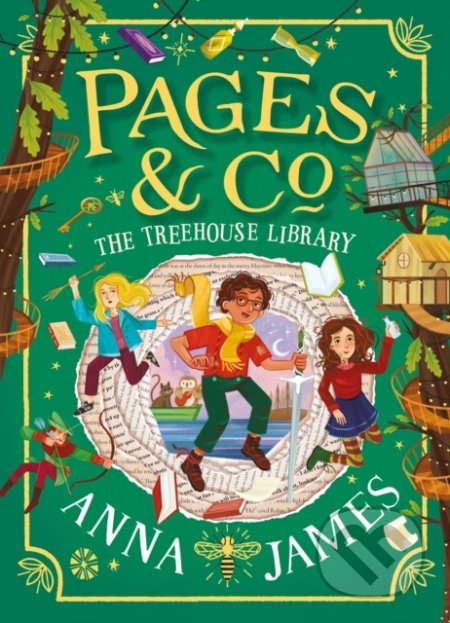 Pages & Co.: The Treehouse Library - Anna James, Marco Guadalupi (ilustrátor), HarperCollins, 2022