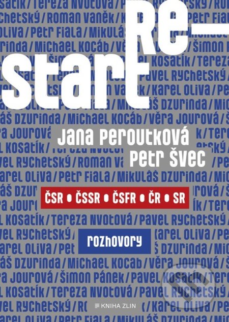 Restart - Petr Švec, Jana Peroutková, Kniha Zlín, 2022