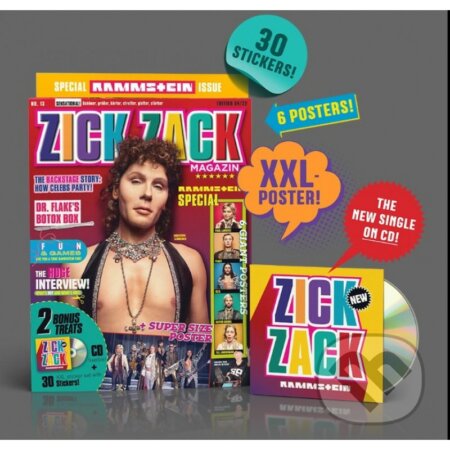 Rammstein: Zick Zack / Single - Rammstein, Hudobné albumy, 2022